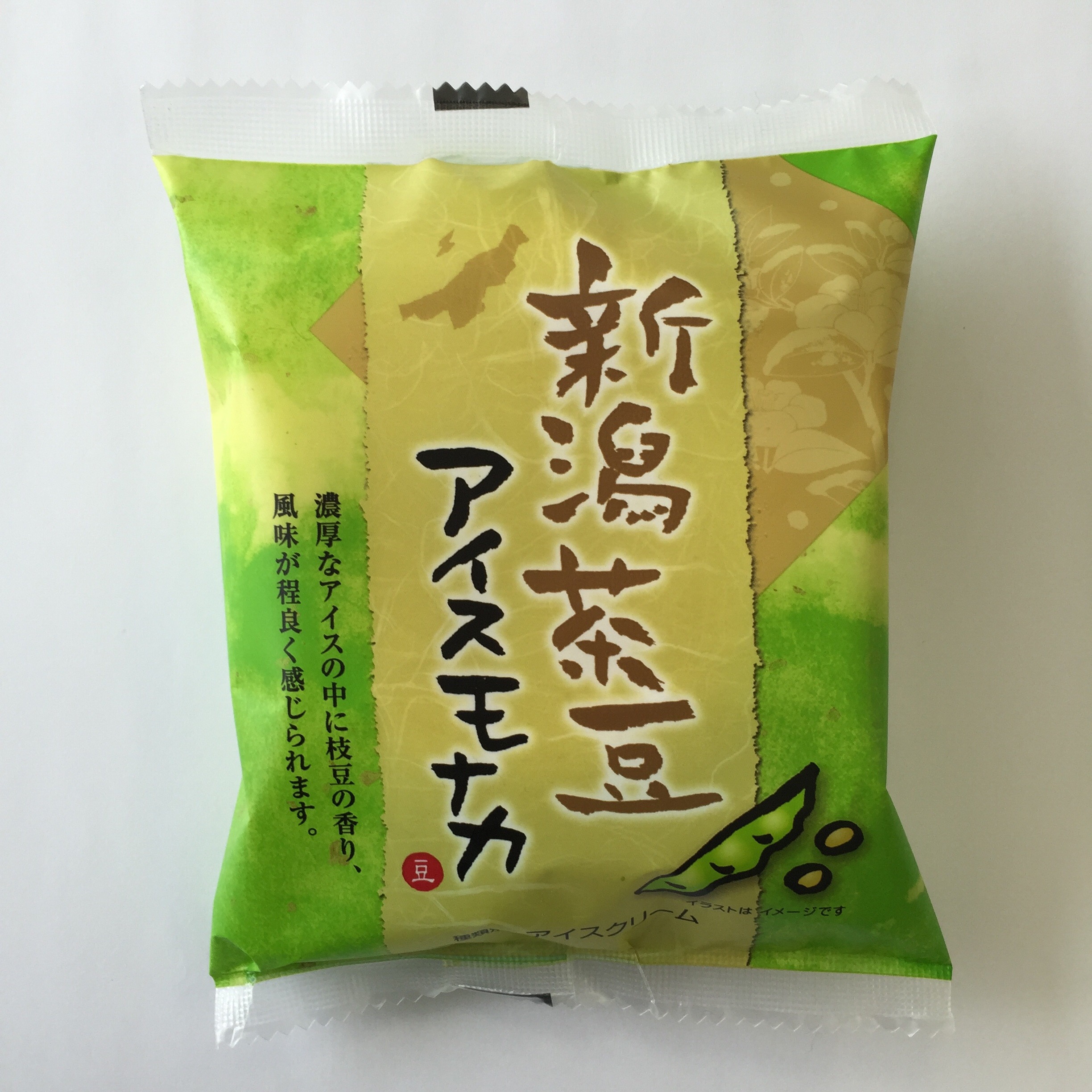 本日は「新潟茶豆アイスモナカ」の製造です